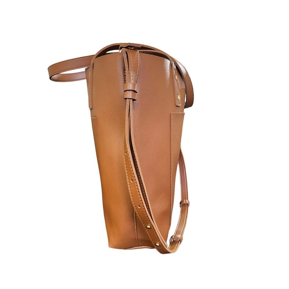 Henny + Lev Women's Tote Handbag Vegan Leather - Picture 4 of 10
